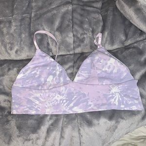 Purple bralet